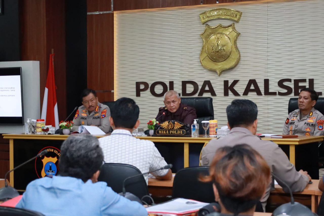 EKPOSE PENANGANAN PERKARA POLRES BANJARBARU