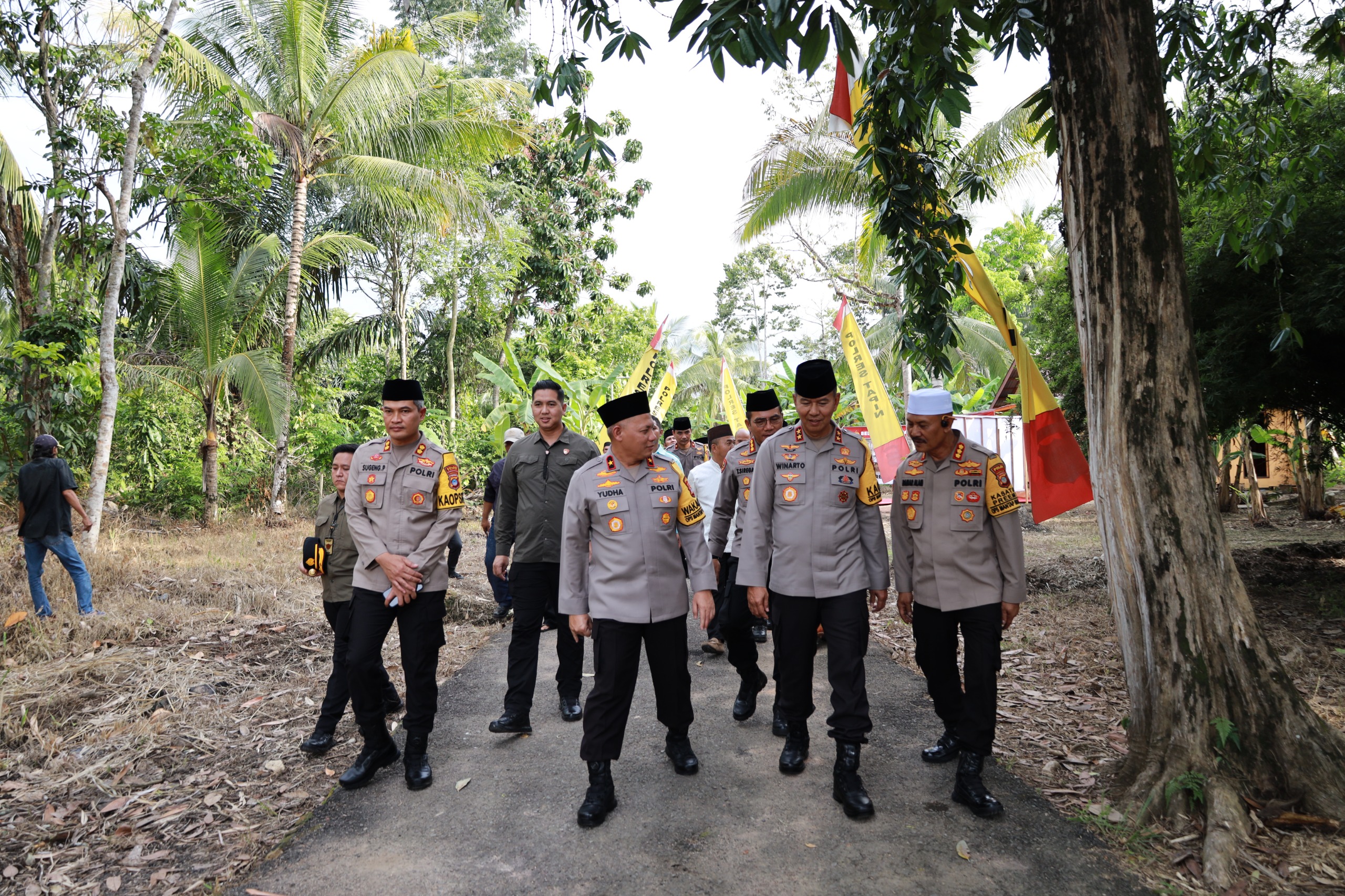 SAFARI RAMADHAN KAPOLDA KALSEL DI POLRES TAPIN