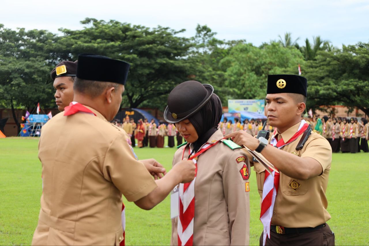 UPACARA PEMBUKAAN PERTIKARADA KALSEL XI TAHUN 2024